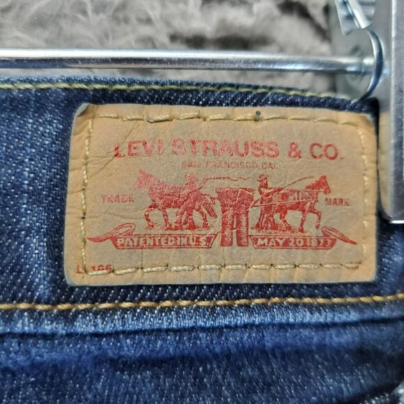 Levis Jeans Womens Size 5 Blue Curvy Cut 528 Skinny Stretch Denim - Picture 2 of 14